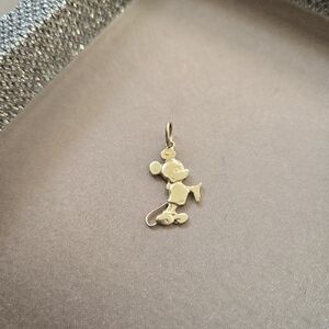 Vintage 14k Gold Mickey Mouse Charm